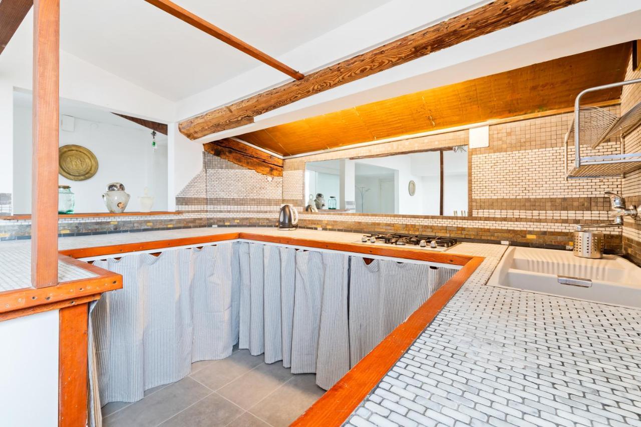 ヴェネツィアPonte Di Rialto Penthouse With Panoramic Terraceアパートメント エクステリア 写真